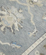 Turkish Oushak Rug 5'2" x 6'7" #7968