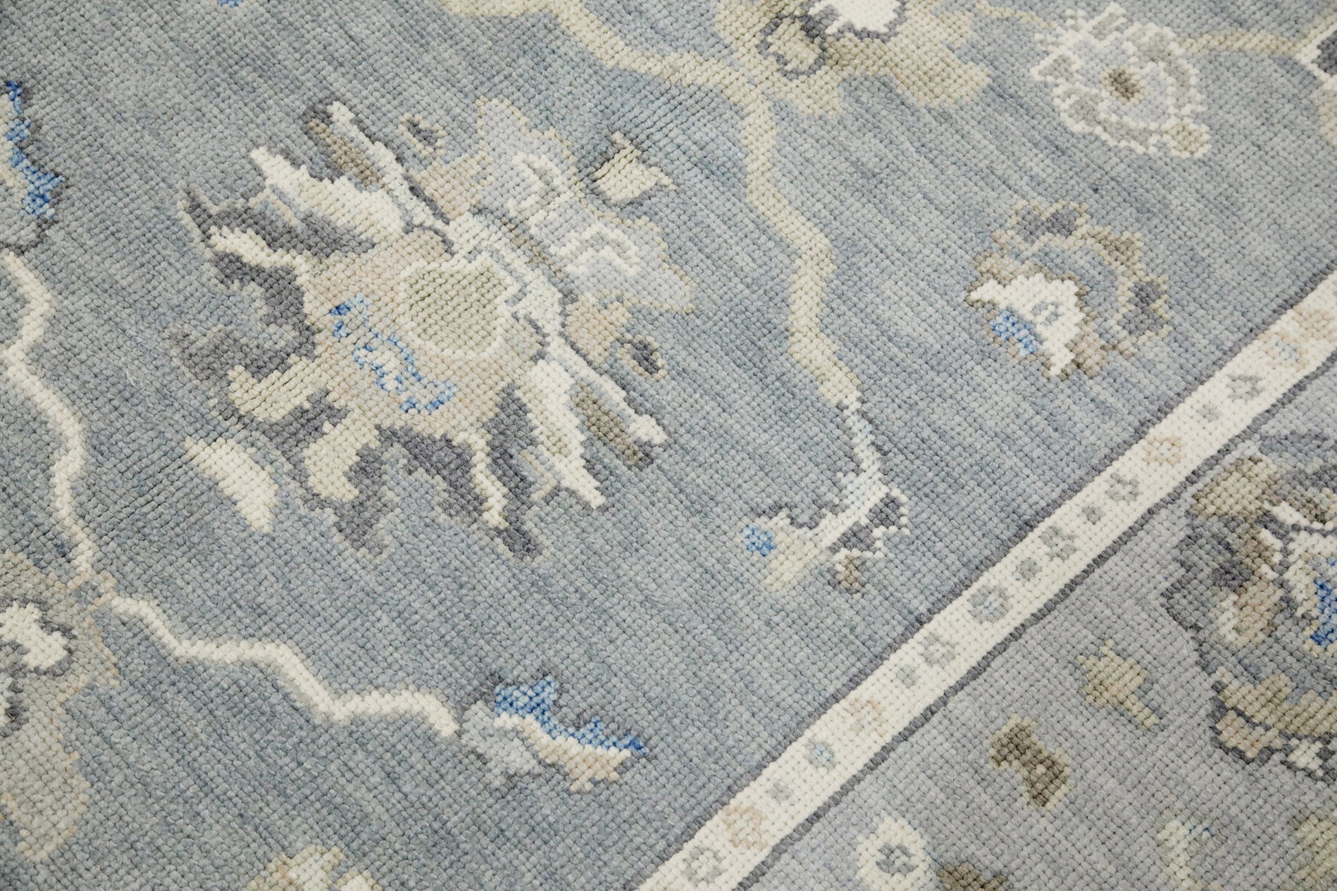 Turkish Oushak Rug 5'2" x 6'7" #7968