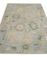 Turkish Oushak Rug 5' x 6'11" #2135