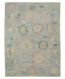Turkish Oushak Rug 5' x 6'11" #2135
