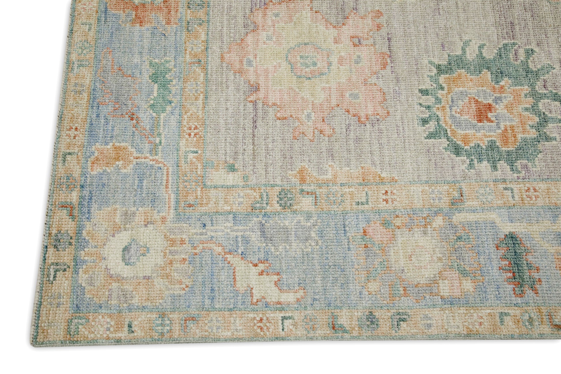 Turkish Oushak Rug 5' x 6'11" #2135