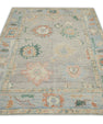 Turkish Oushak Rug 4'11" x 6'10" #2101