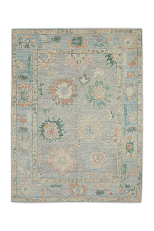 #2101 Turkish Oushak 4'11" x 6'10"