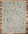 Turkish Oushak Rug 4'11" x 6'10" #2101