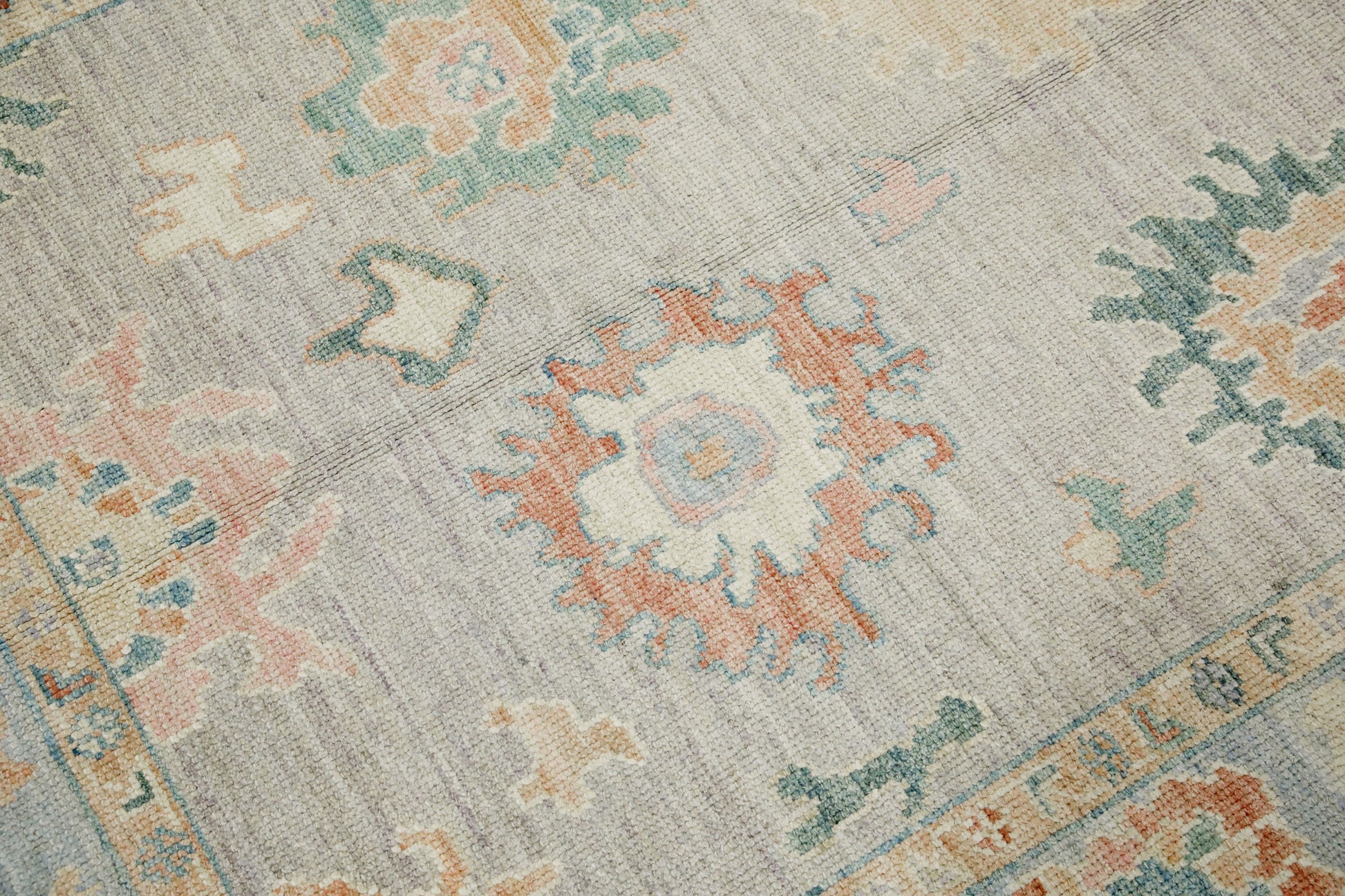 Turkish Oushak Rug 4'11" x 6'10" #2101