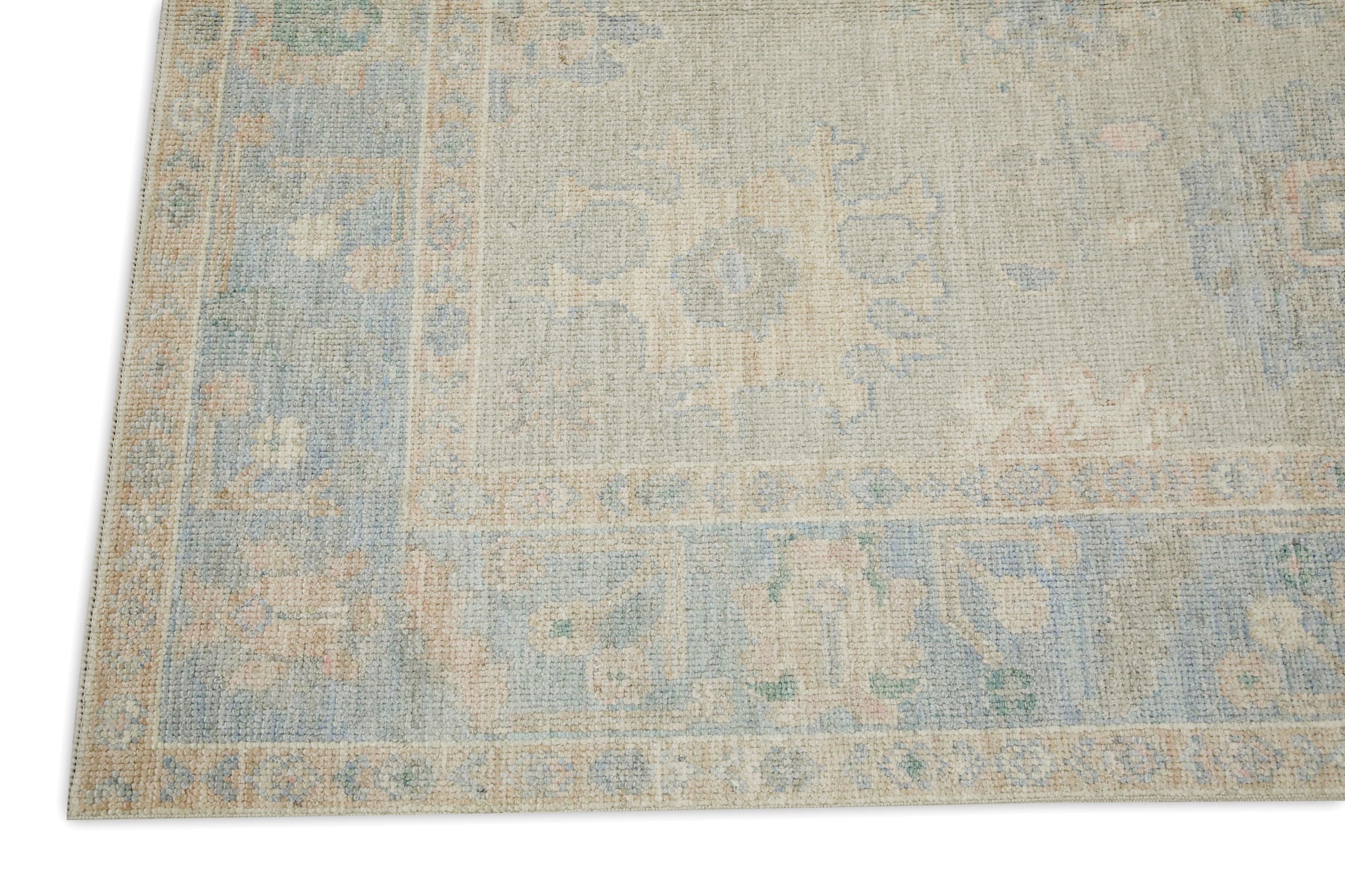Turkish Oushak Rug 4'11" x 7'1" #2770