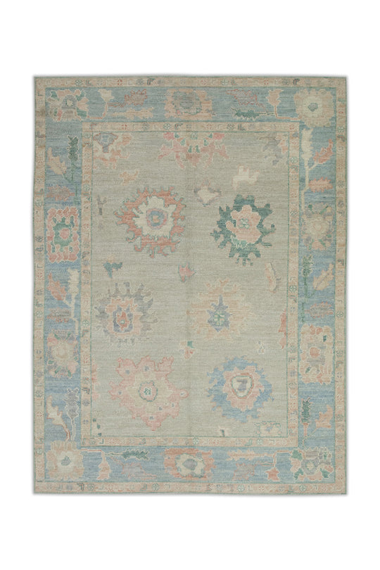 #2736 Turkish Oushak 5' x 6'11"