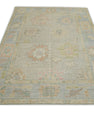 Turkish Oushak Rug 5'1" x 6'11" #2071
