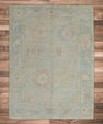 Turkish Oushak Rug 5'1" x 6'11" #2071