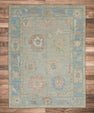Turkish Oushak Rug 5'1" x 6'11" #2107