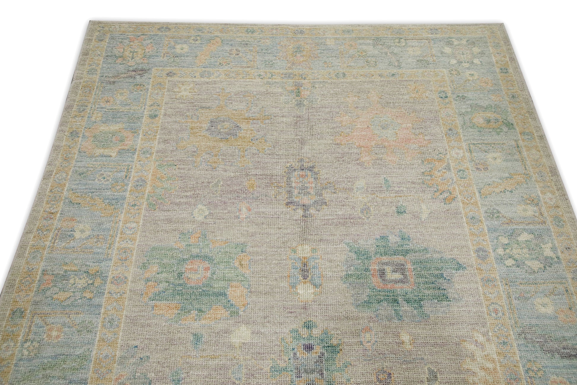 Turkish Oushak Rug 5'4" x 6'9" #2040