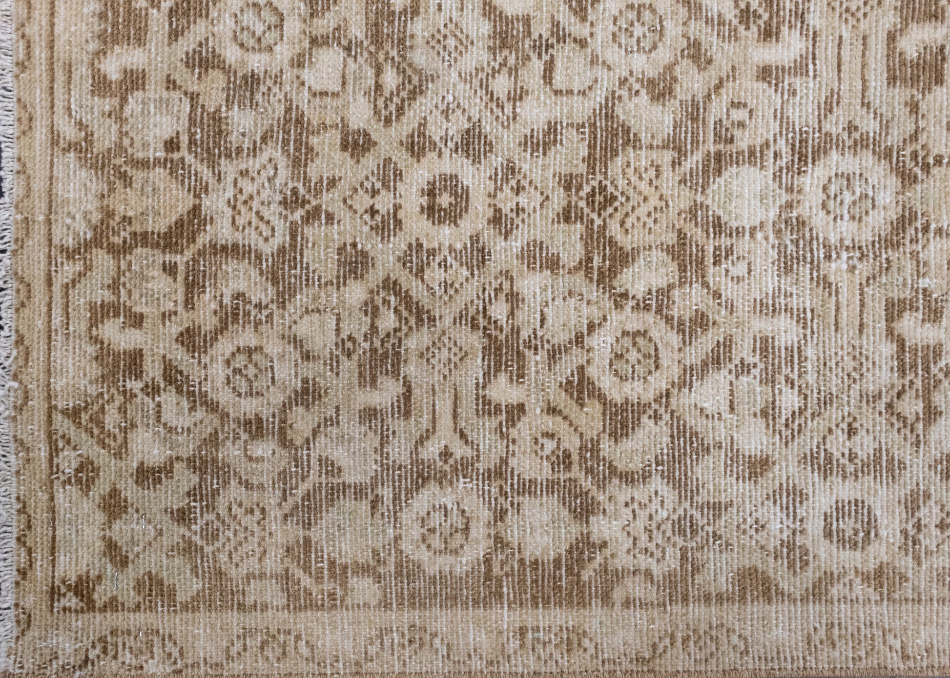Turkish Vintage Anatolian Runner Rug 3'2" x 12'1" #16910