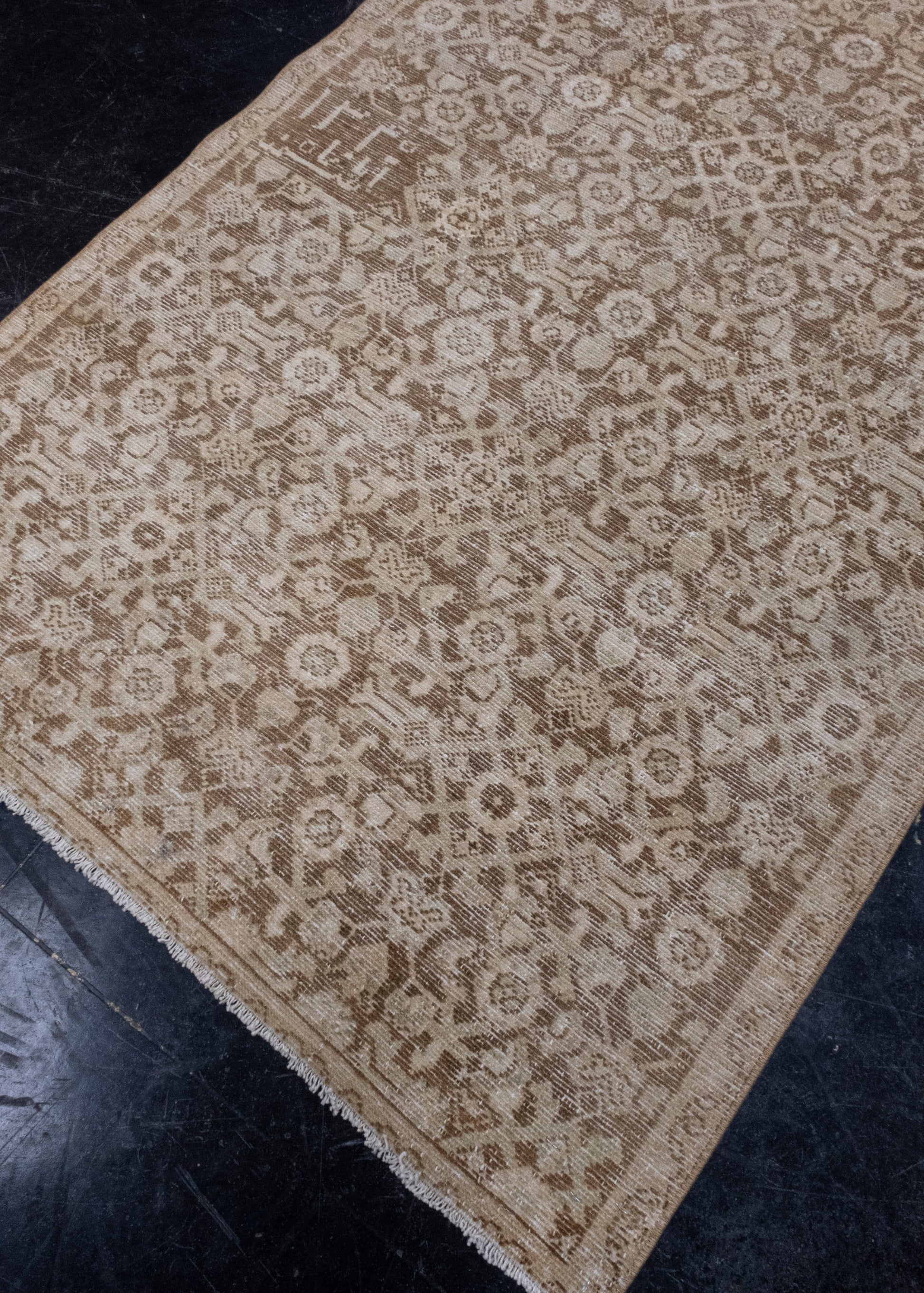 Turkish Vintage Anatolian Runner Rug 3'2" x 12'1" #16910