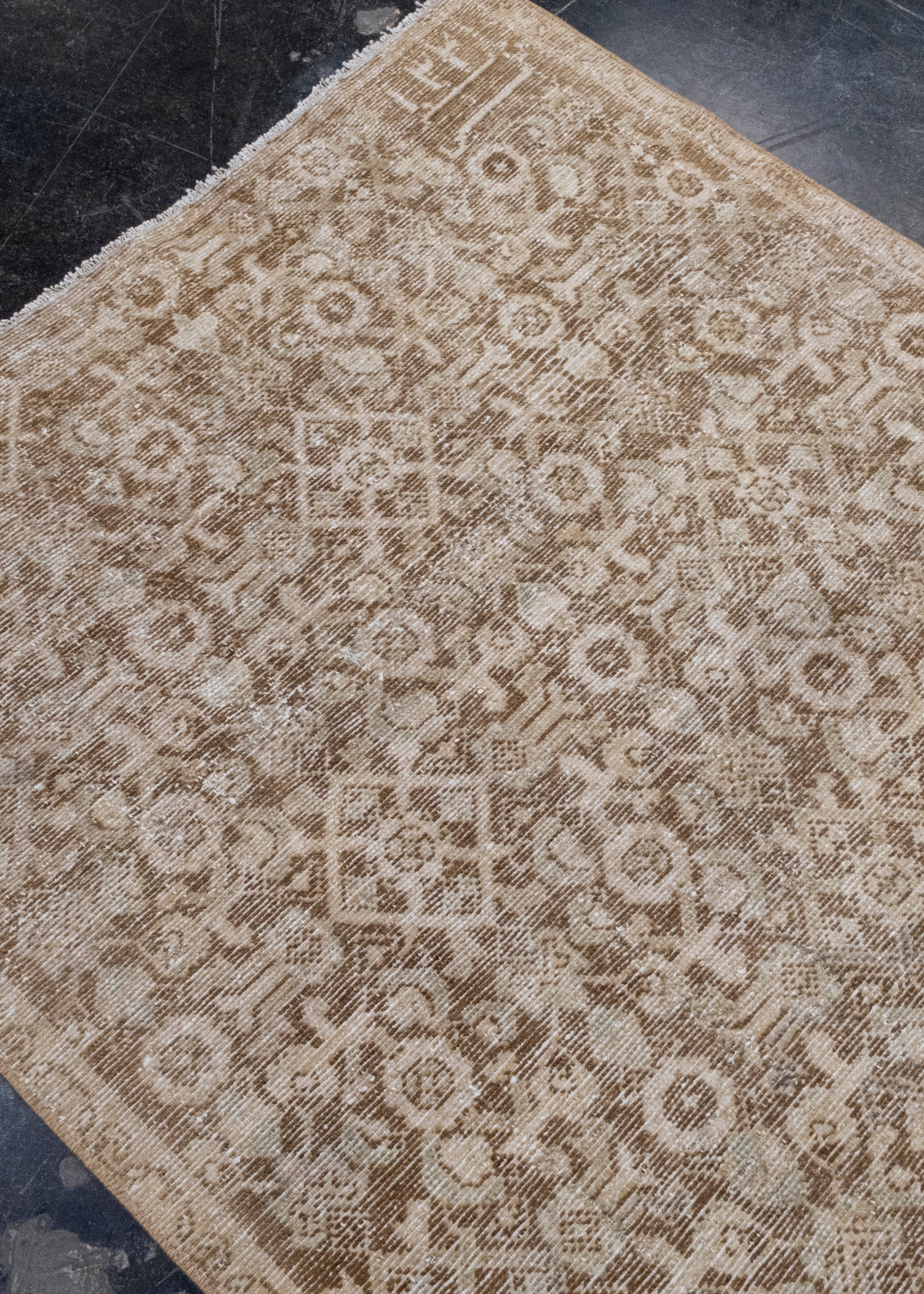 Turkish Vintage Anatolian Runner Rug 3'2" x 12'1" #16910