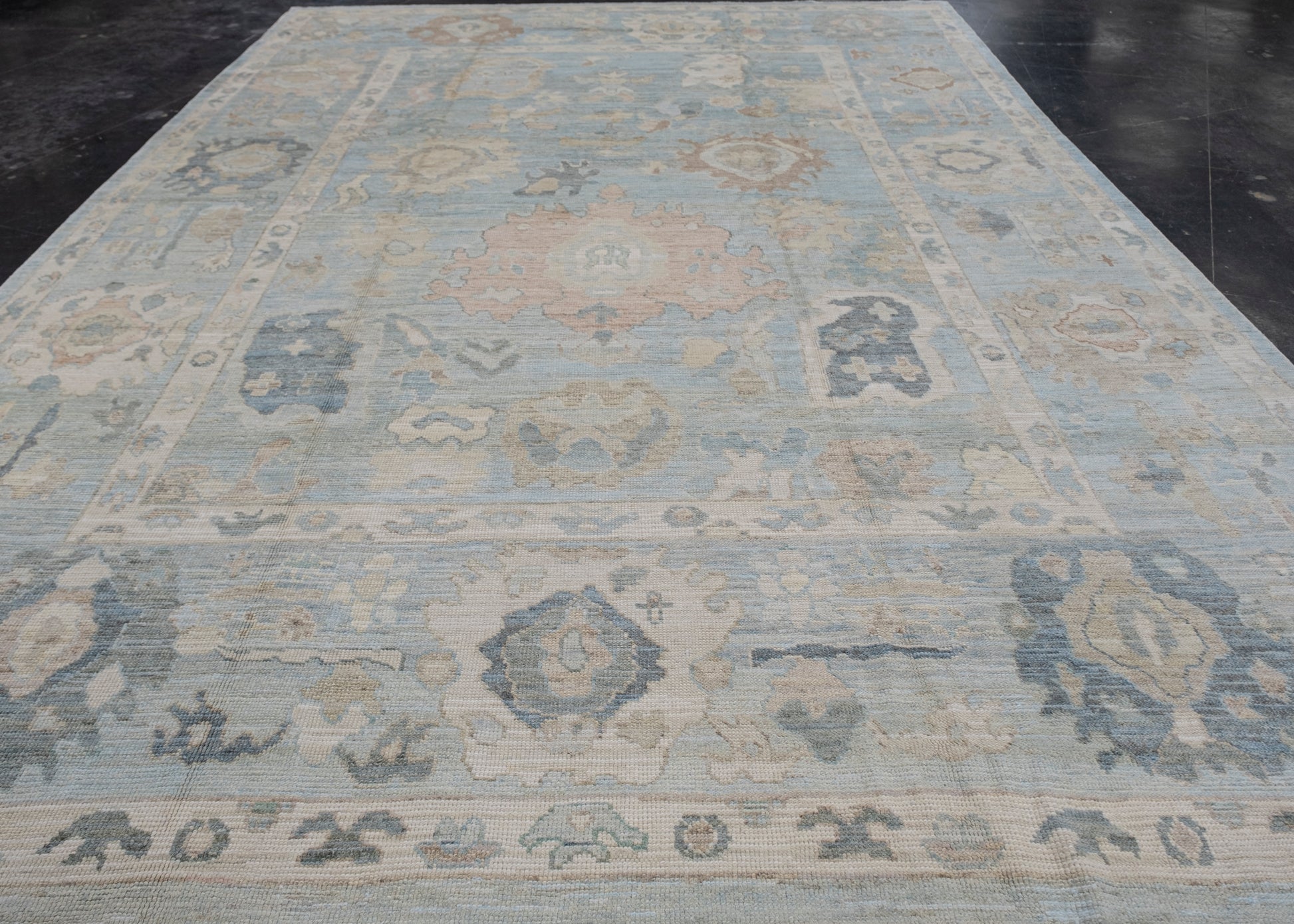 Turkish Oushak Rug 10'7" x 15'5" #12204