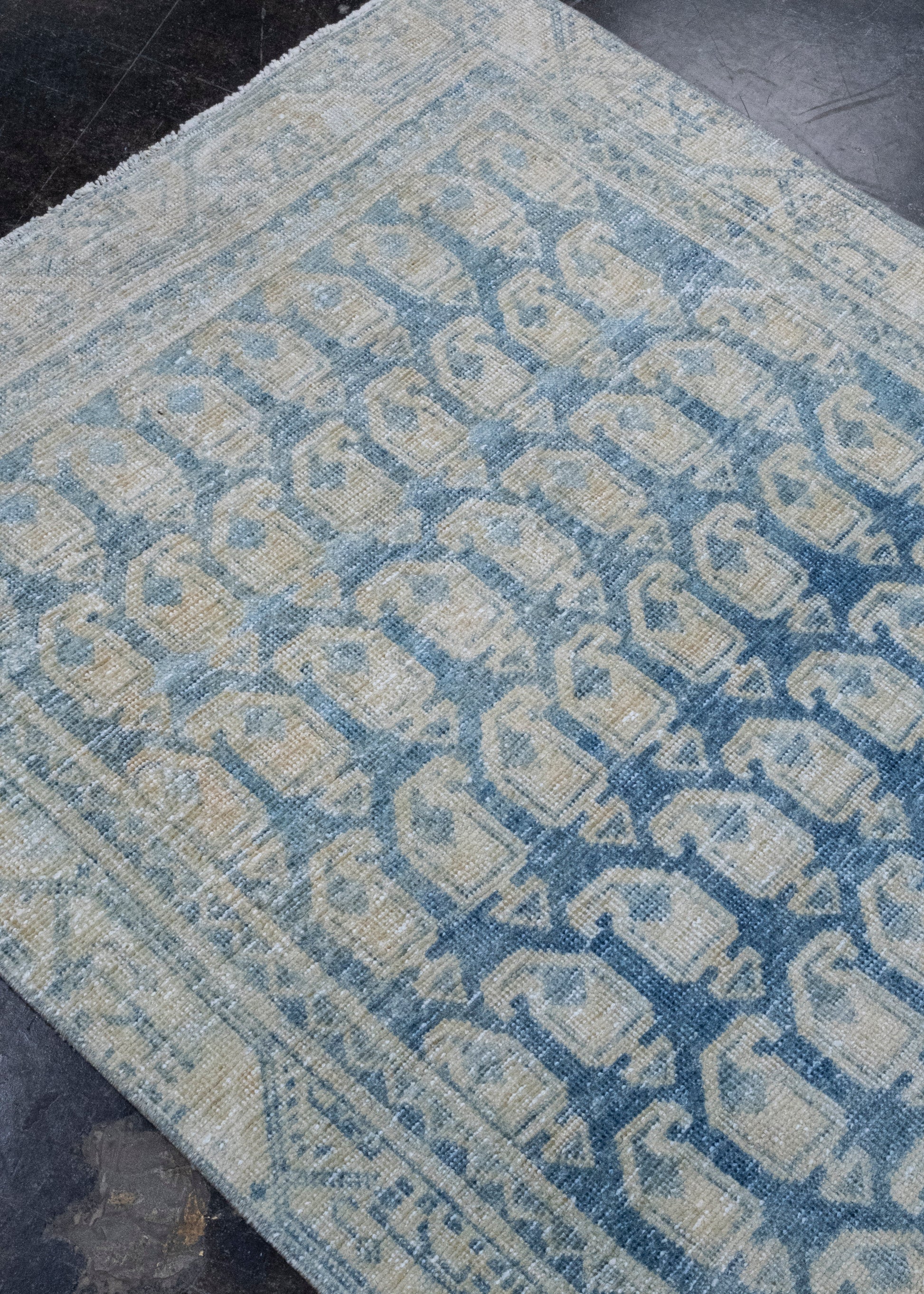 Turkish Vintage Anatolian Runner Rug 3'1" x 12'7" #16909