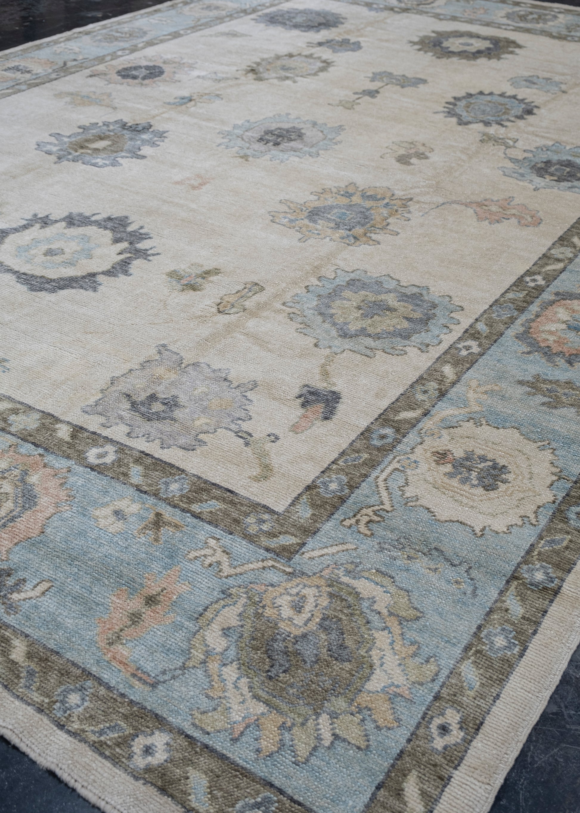 Turkish Oushak Rug 10'10" x 15'4" #V101