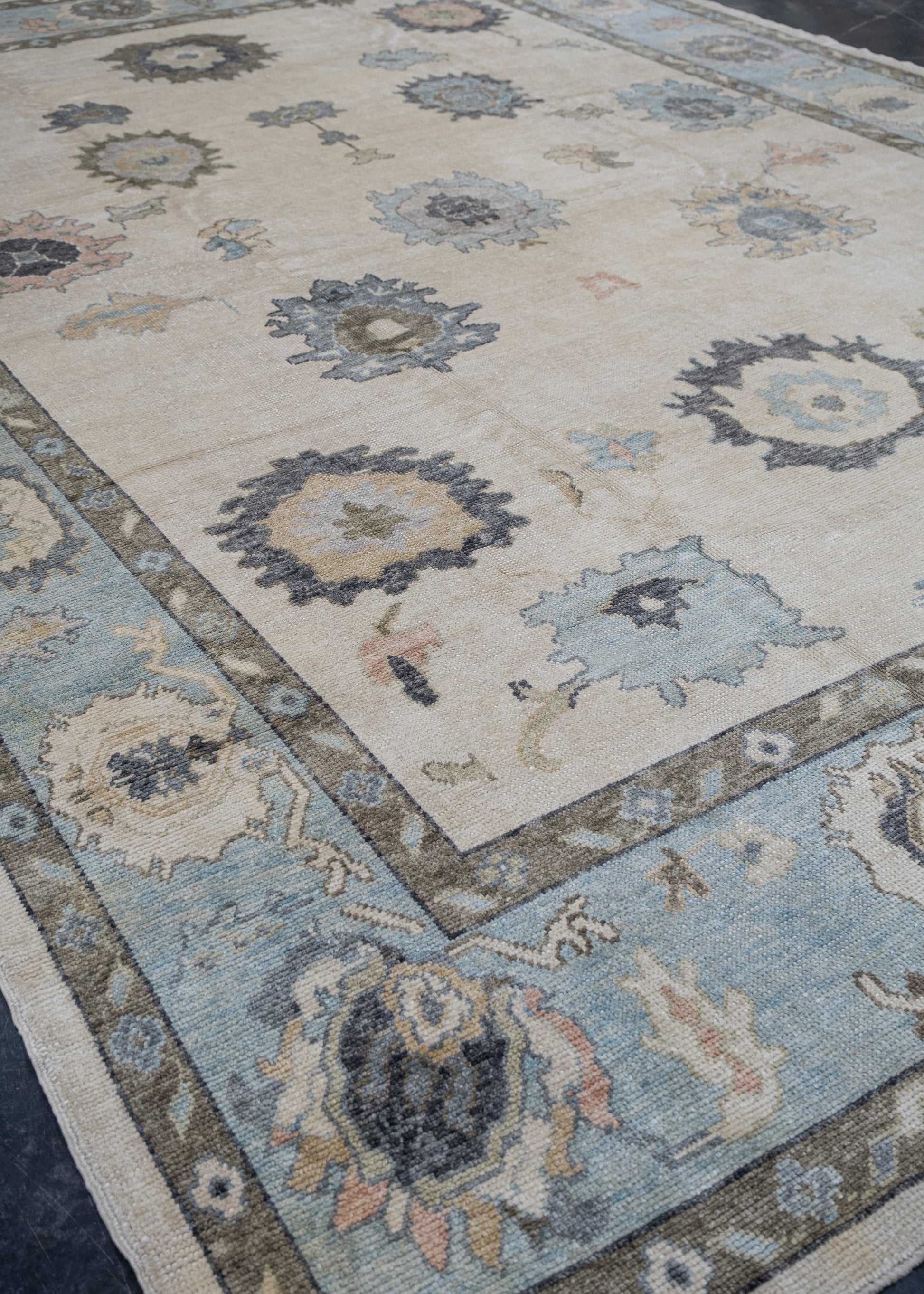 Turkish Oushak Rug 10'10" x 15'4" #V101