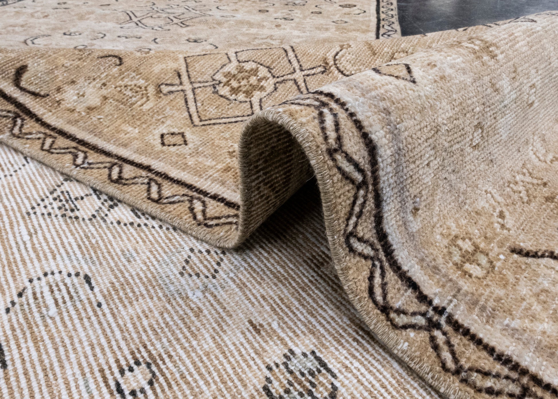 Turkish Vintage Anatolian Runner Rug 2'6" x 12'4" #16908