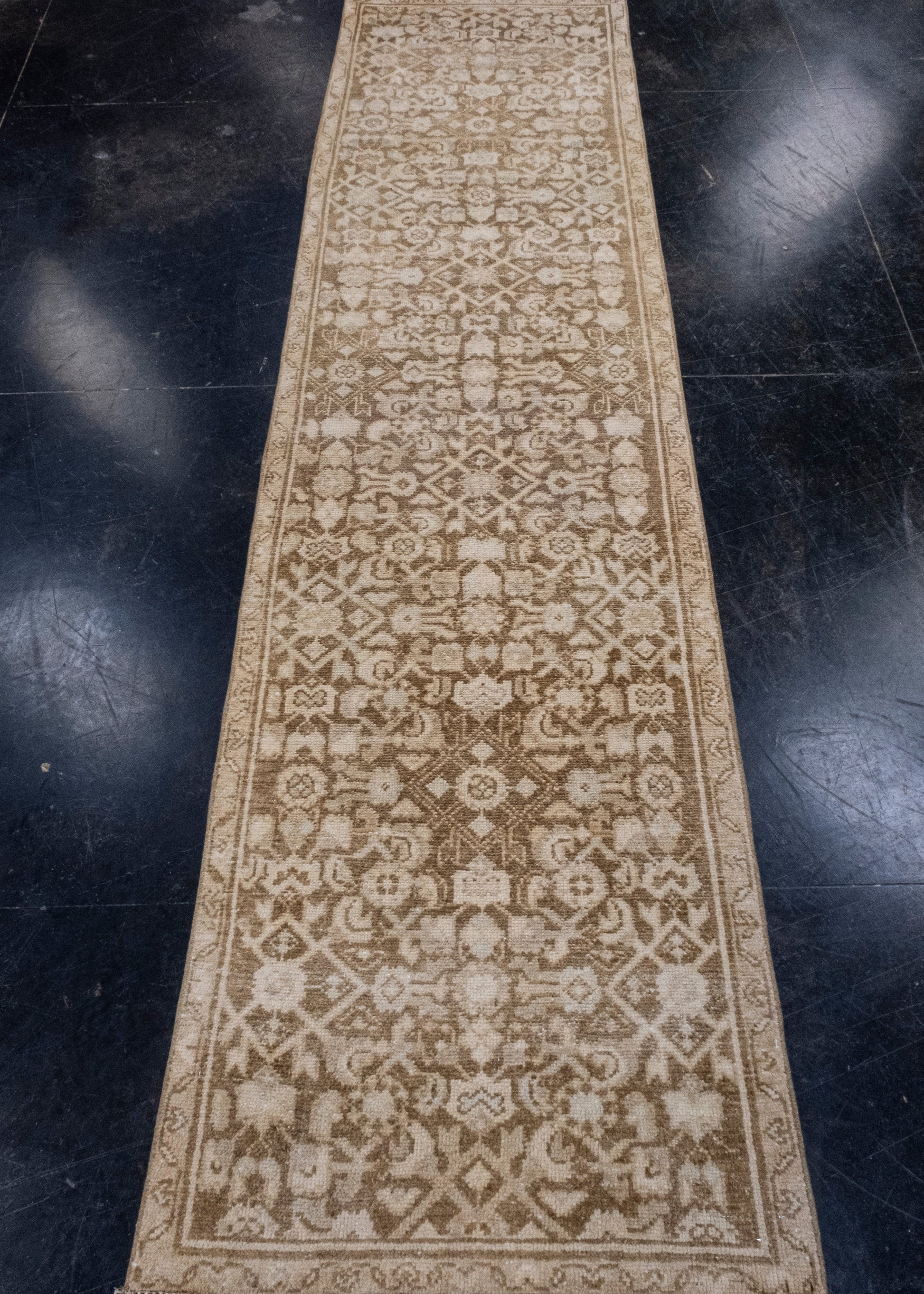 Turkish Vintage Anatolian Runner Rug 2'4" x 8'11" #16907
