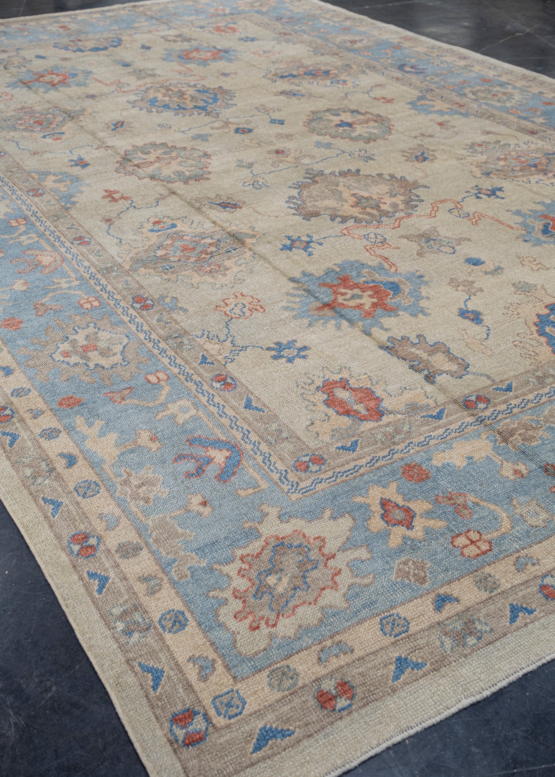 Turkish Oushak Rug 9'10" x 15'9" #149-HS