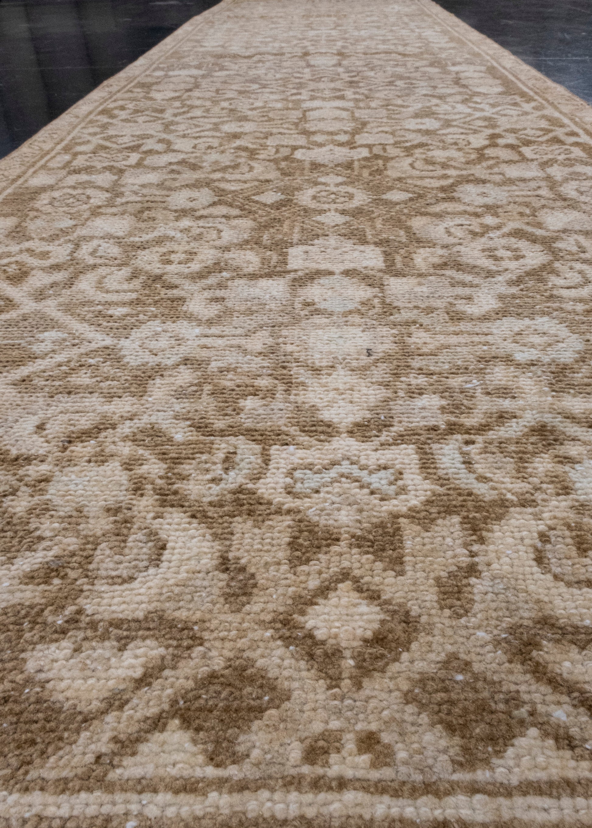 Turkish Vintage Anatolian Runner Rug 2'4" x 8'11" #16907