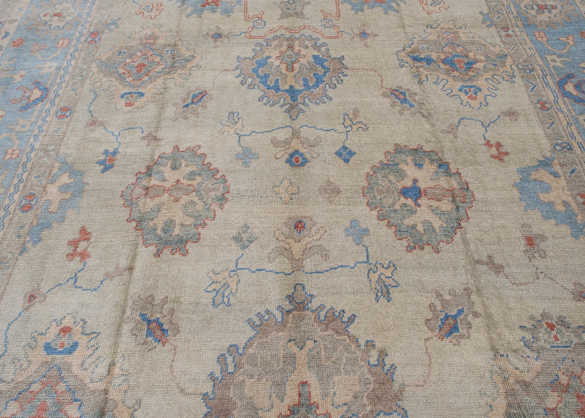 Turkish Oushak Rug 9'10" x 15'9" #149-HS