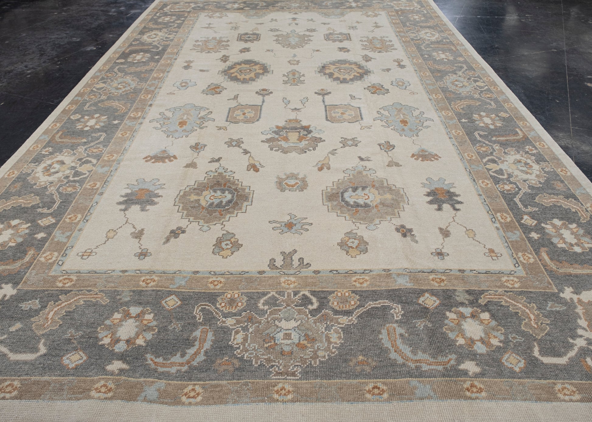 Turkish Oushak Rug 9'10" x 15'10" #2376