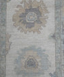 Turkish Oushak Runner Rug 3'1" x 10'2" #16379