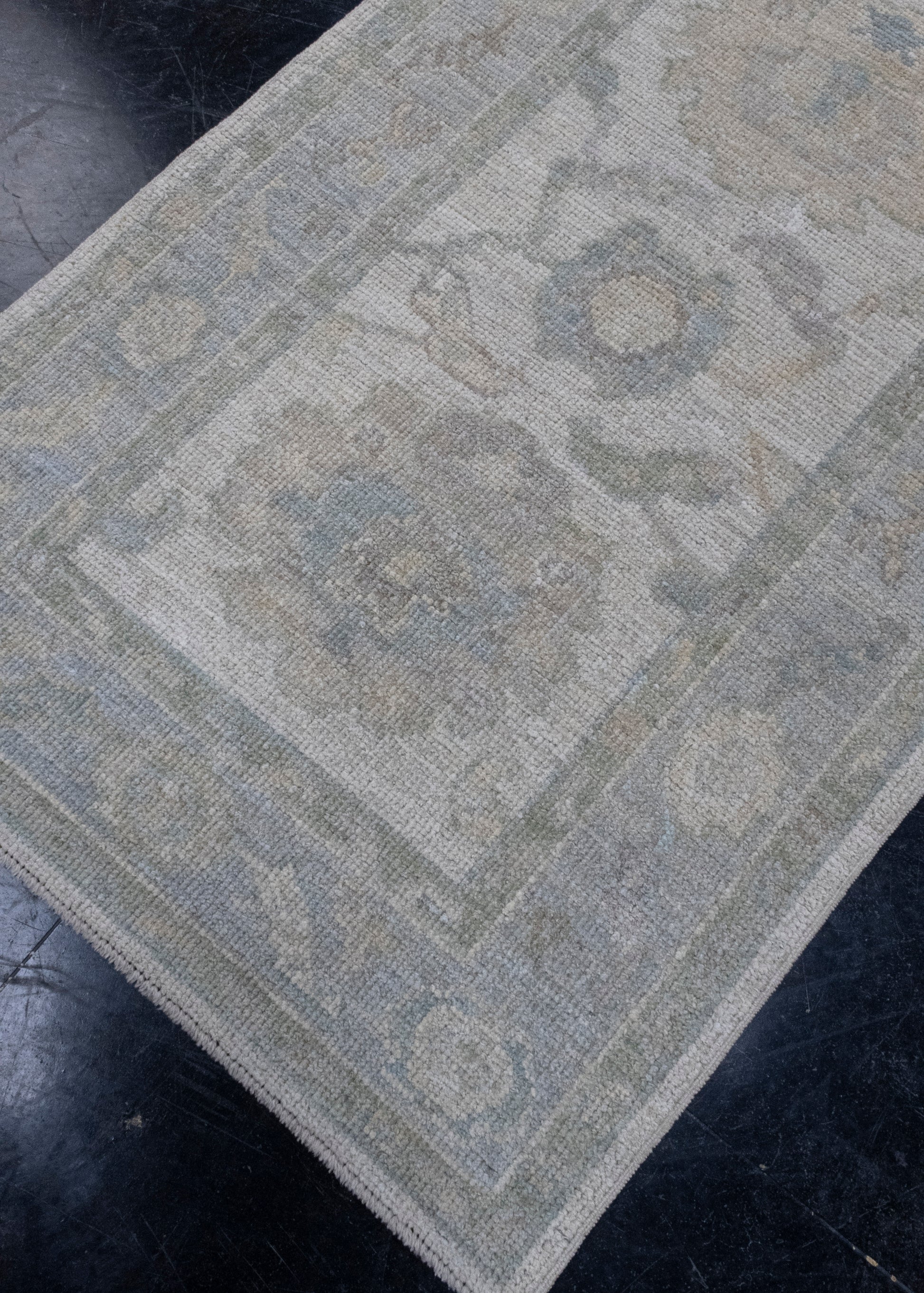 Turkish Oushak Runner Rug 2'10" x 13'11" #16216