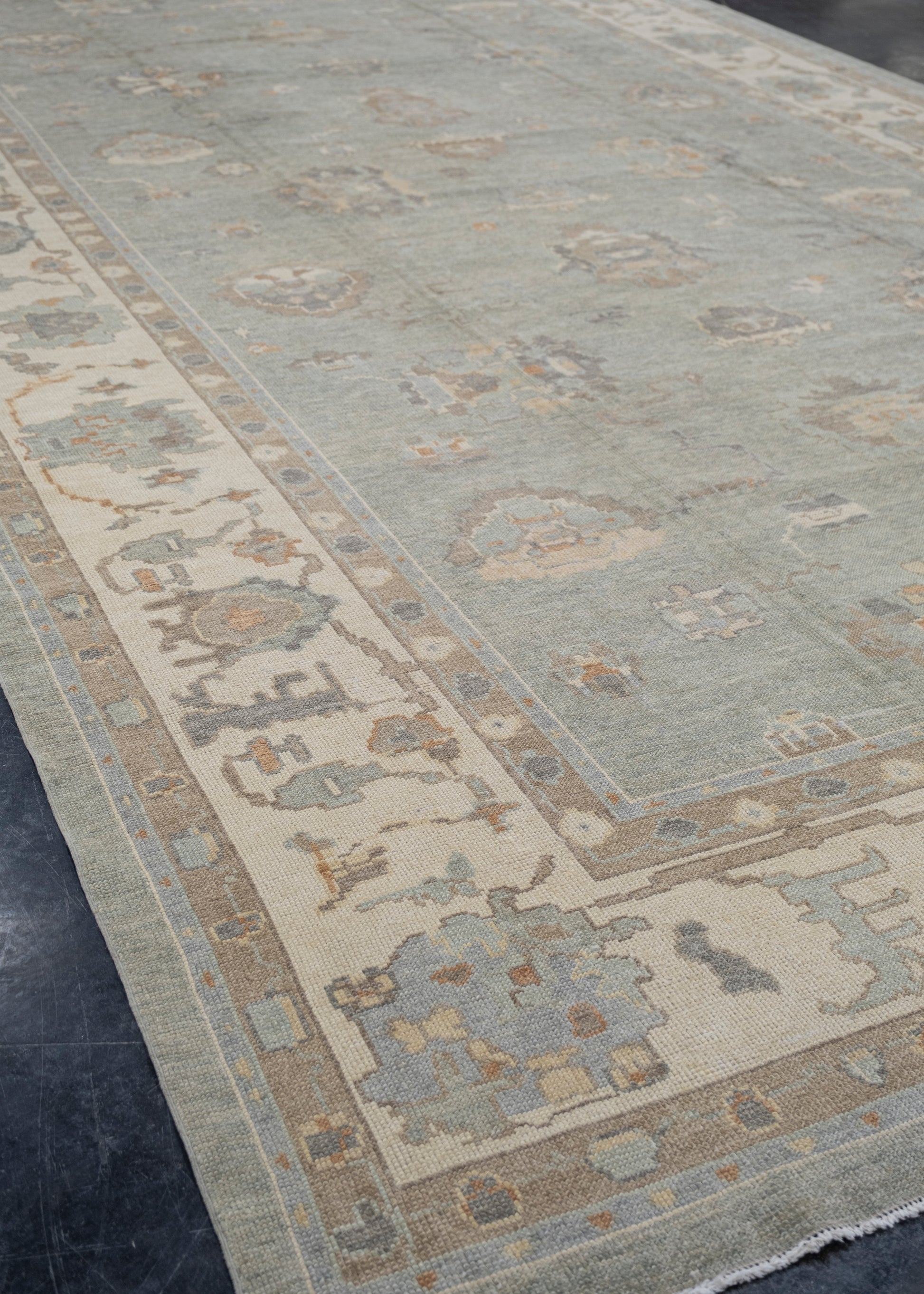 Turkish Oushak Rug 9'11" x 18'5" #2372