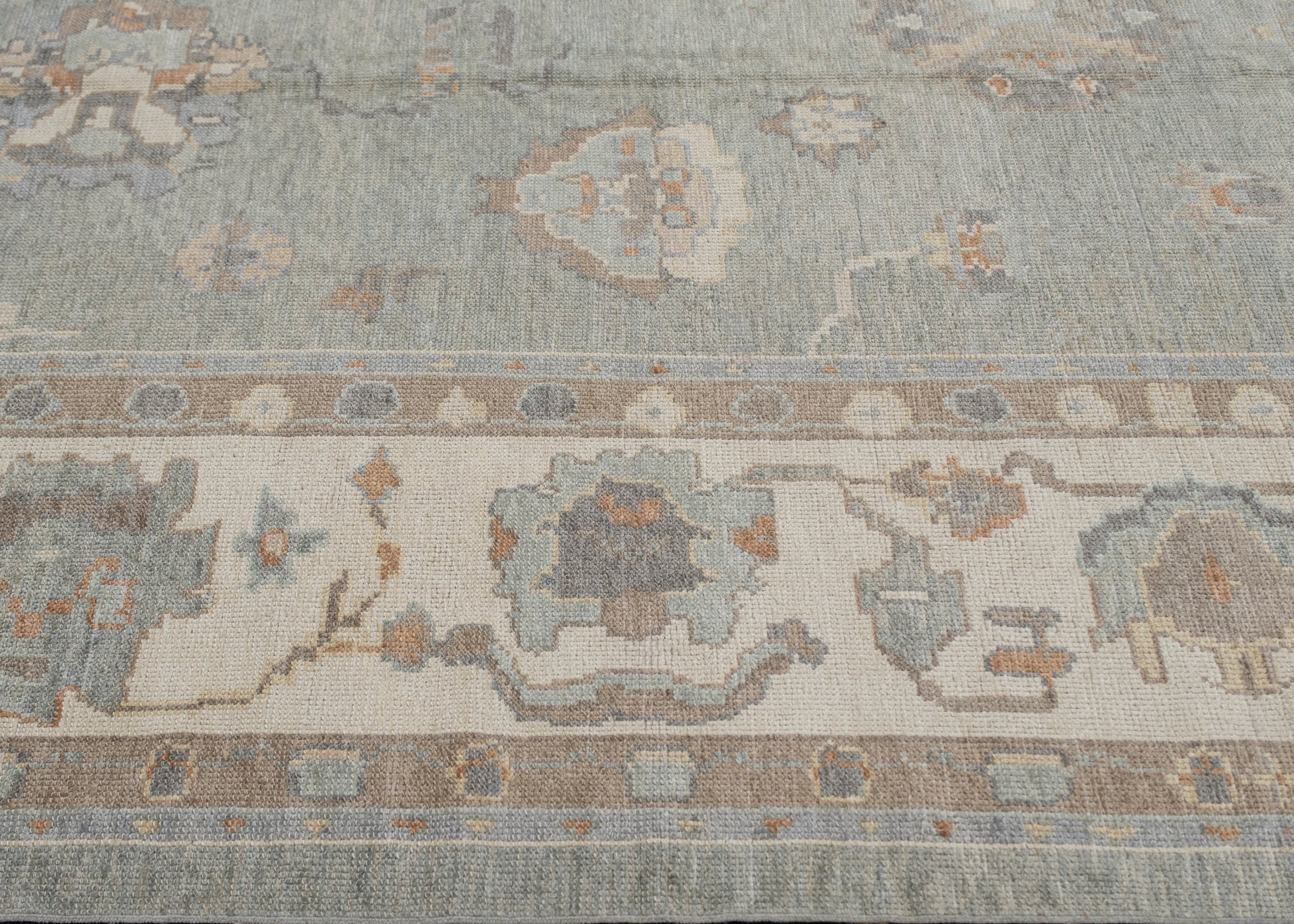 Turkish Oushak Rug 9'11" x 18'5" #2372