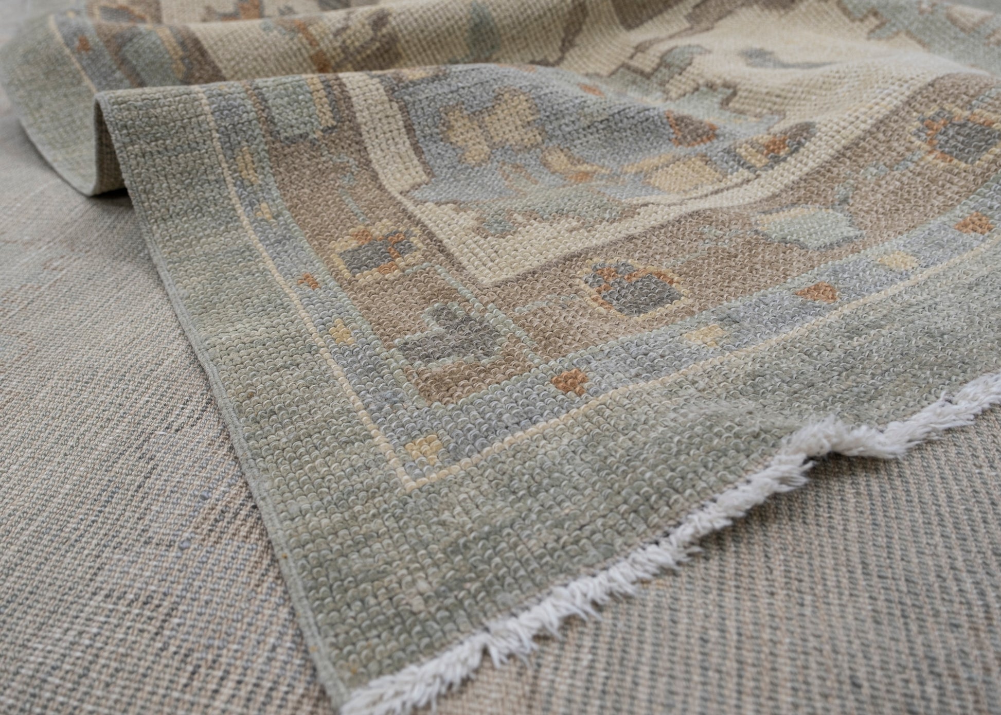 Turkish Oushak Rug 9'11" x 18'5" #2372