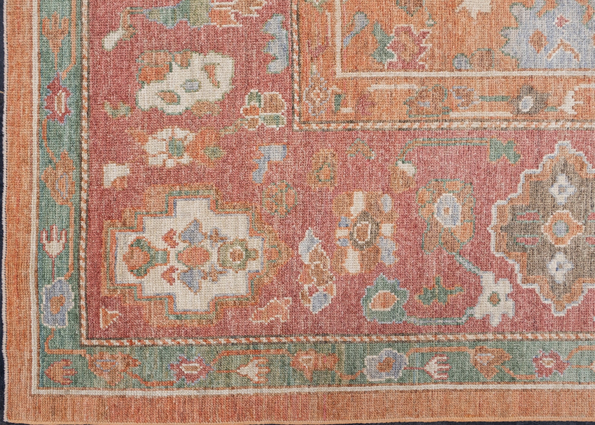 Turkish Oushak Rug 12'9" x 15'11" #11663