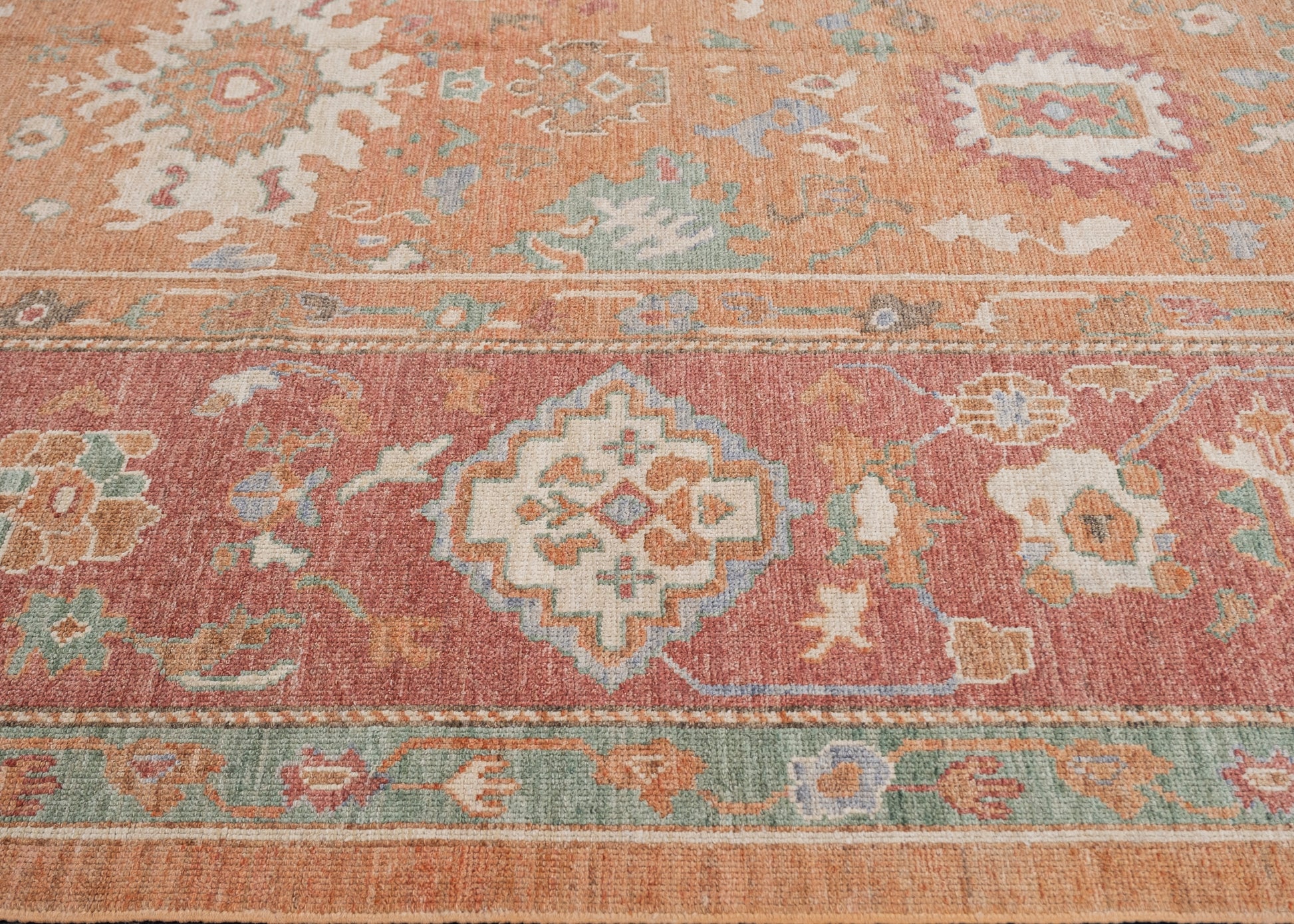 Turkish Oushak Rug 12'9" x 15'11" #11663