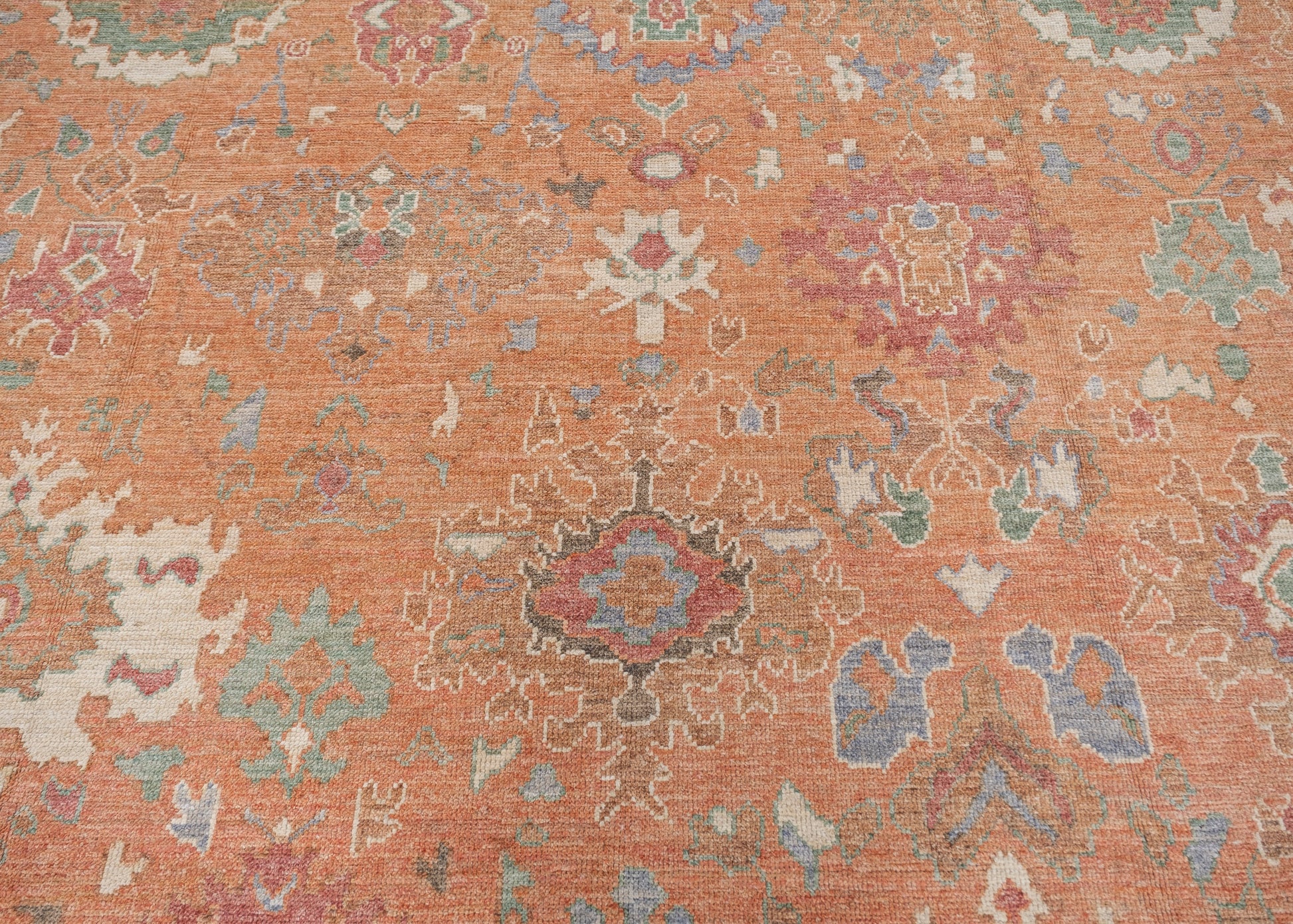 Turkish Oushak Rug 12'9" x 15'11" #11663