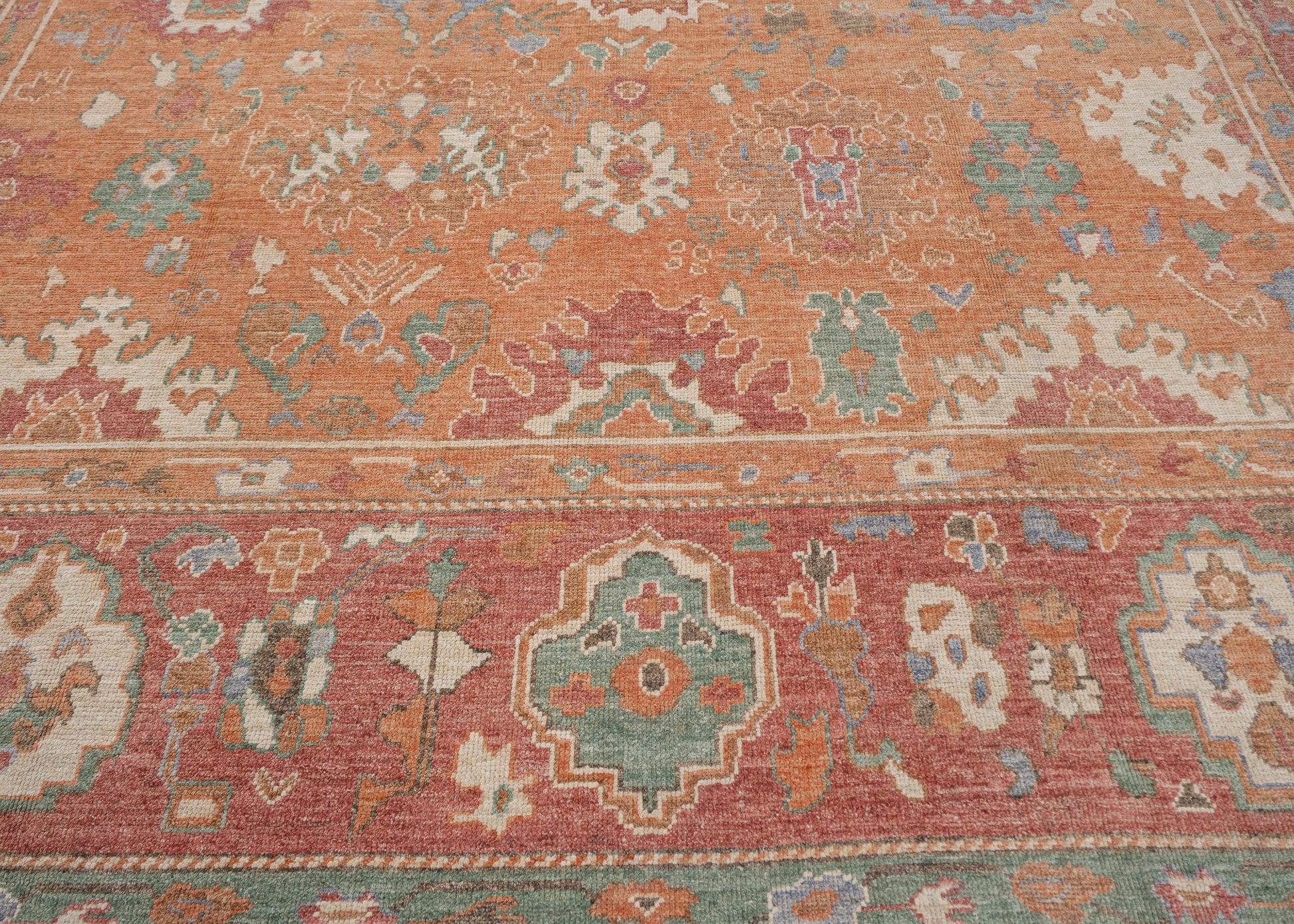Turkish Oushak Rug 12'9" x 15'11" #11663