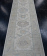 Turkish Oushak Runner Rug 2'10" x 10'1" #16282