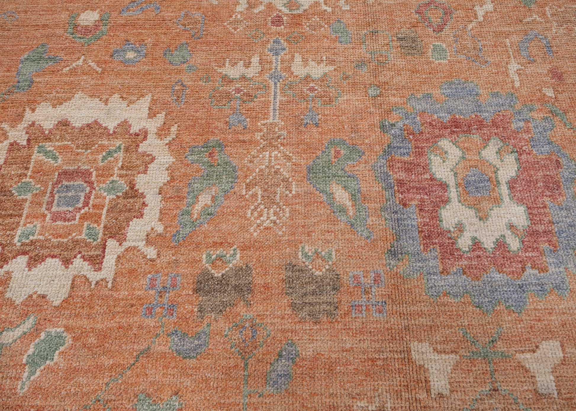 Turkish Oushak Rug 12'9" x 15'11" #11663