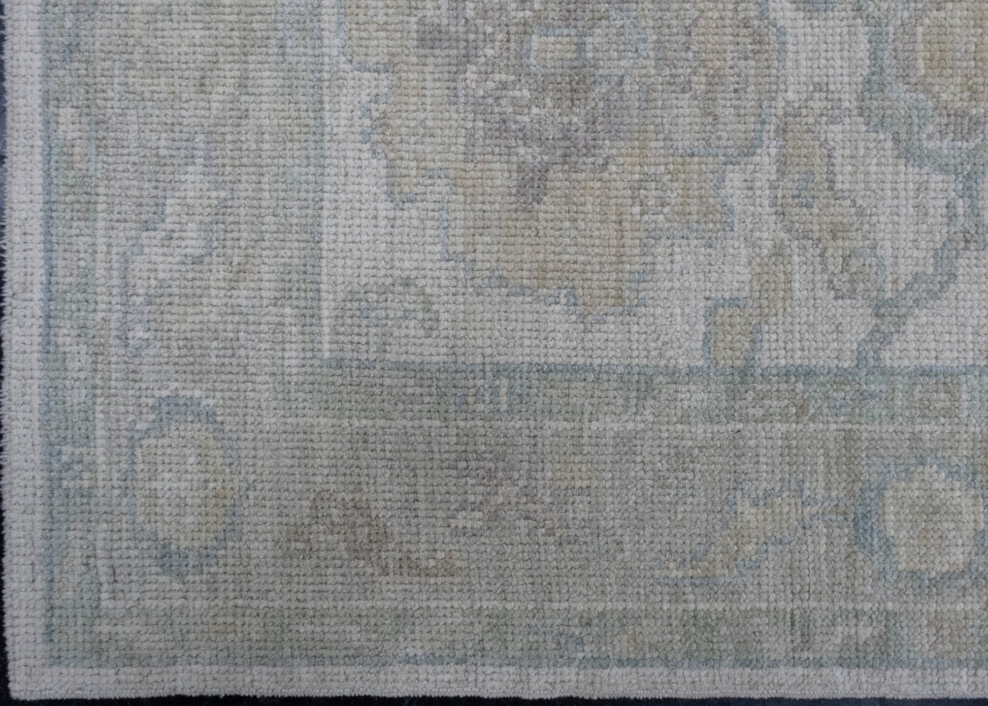 Turkish Oushak Runner Rug 2'10" x 10'1" #16282