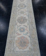 Turkish Oushak Runner Rug 2'3" x 10'2" #16193