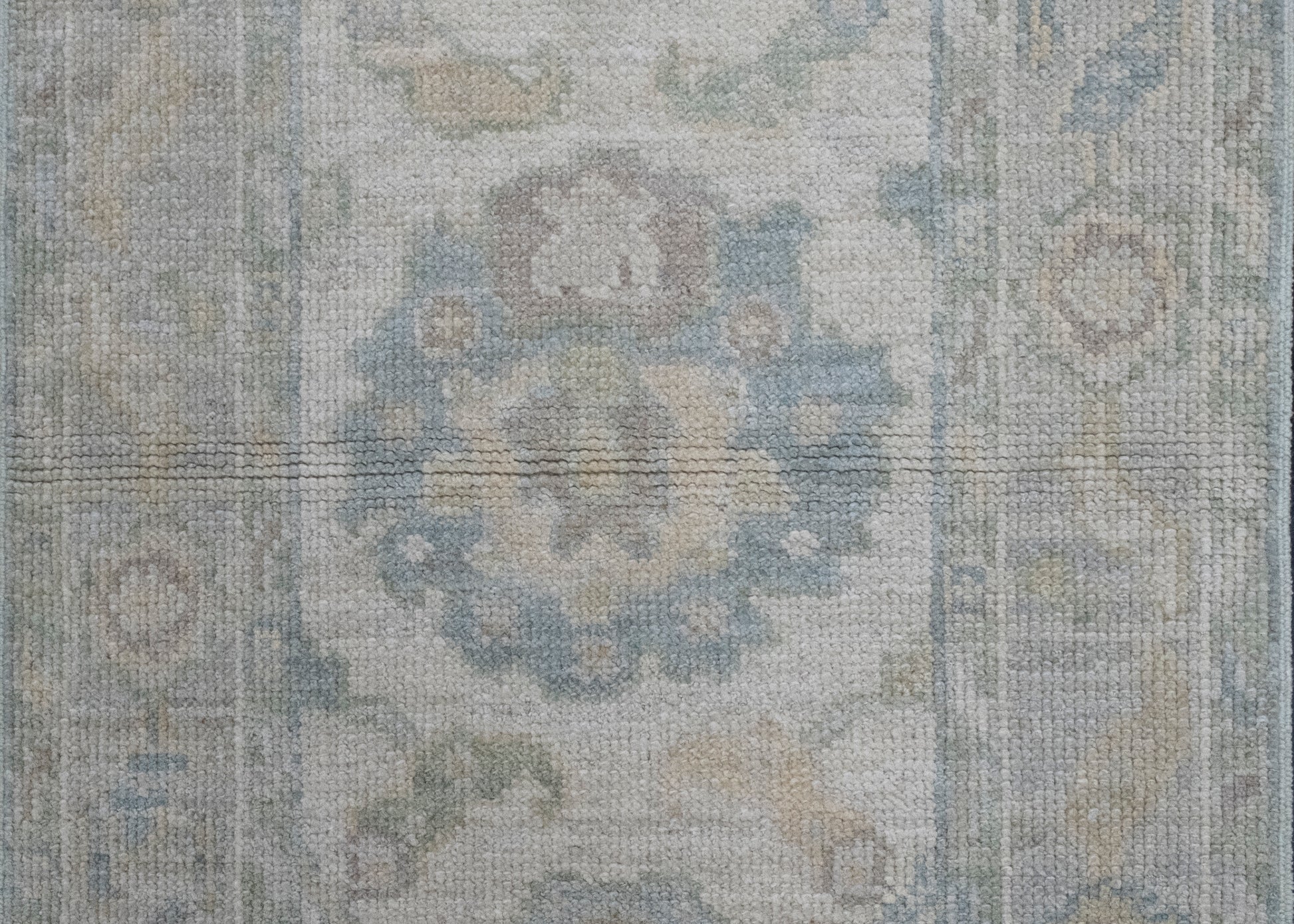 Turkish Oushak Runner Rug 2'3" x 10'2" #16193
