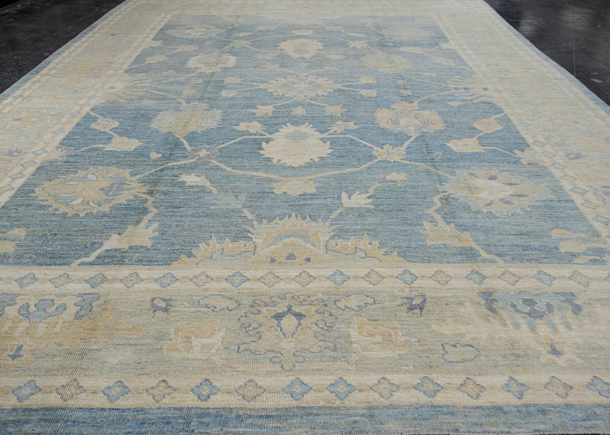 Turkish Oushak Rug 13'7" x 17' #12191