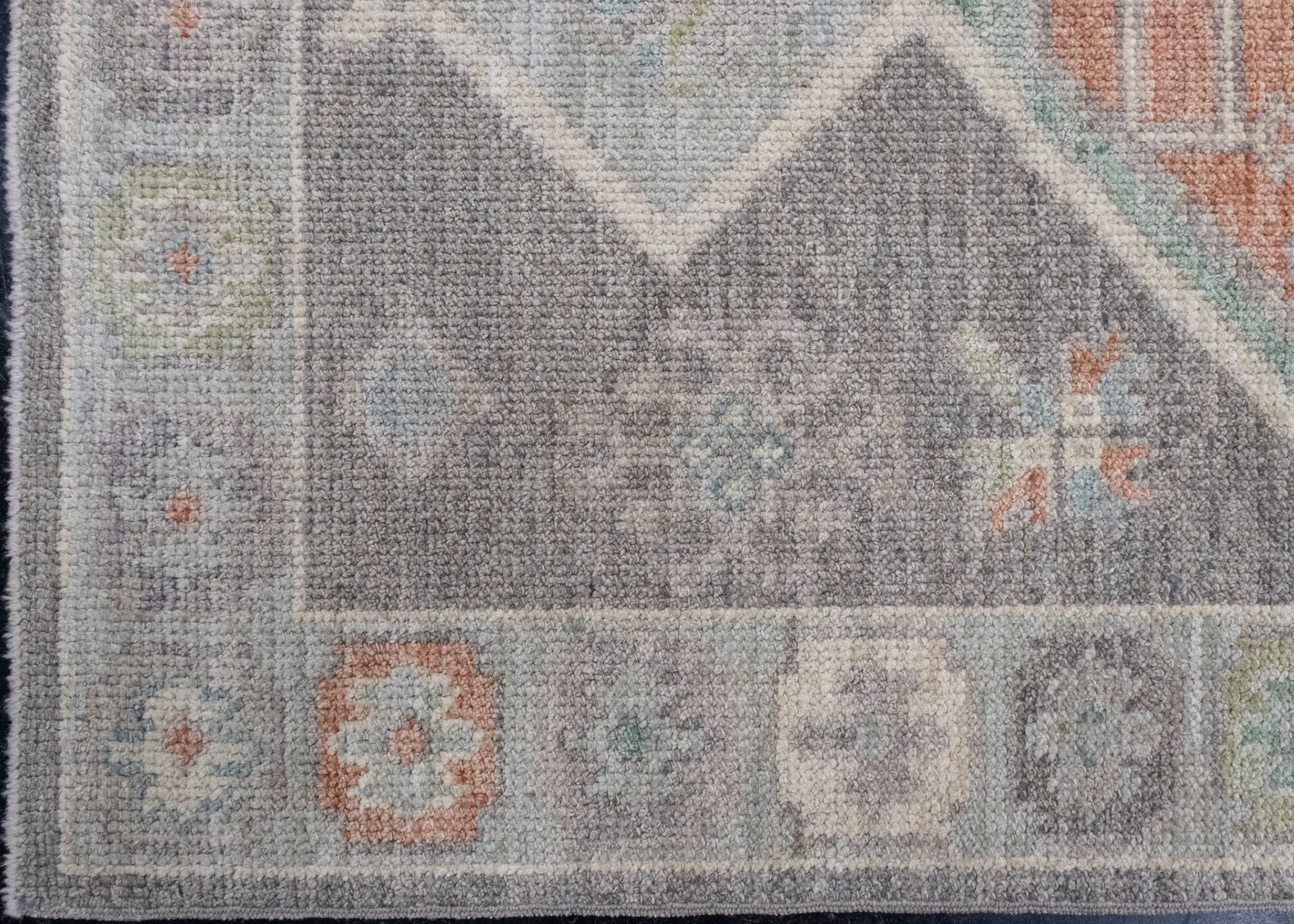 Turkish Oushak Runner Rug 2'11" x 12' #16163