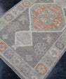 Turkish Oushak Runner Rug 2'11" x 12' #16163