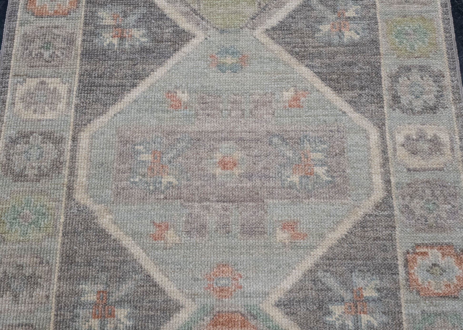 Turkish Oushak Runner Rug 2'11" x 12' #16163