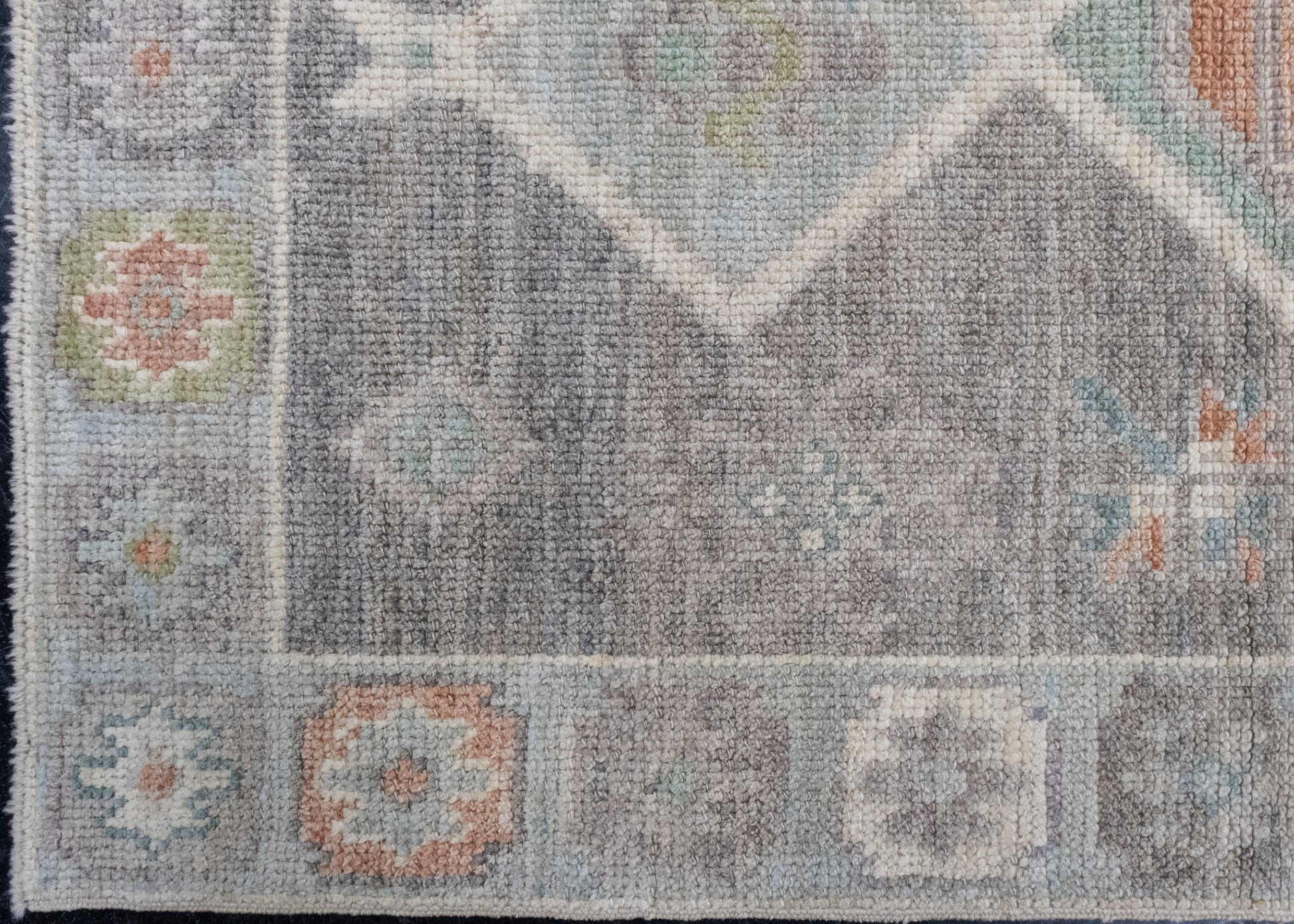Turkish Oushak Runner Rug 2'10" x 10'10" #16018