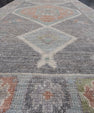 Turkish Oushak Runner Rug 2'10" x 10'10" #16018