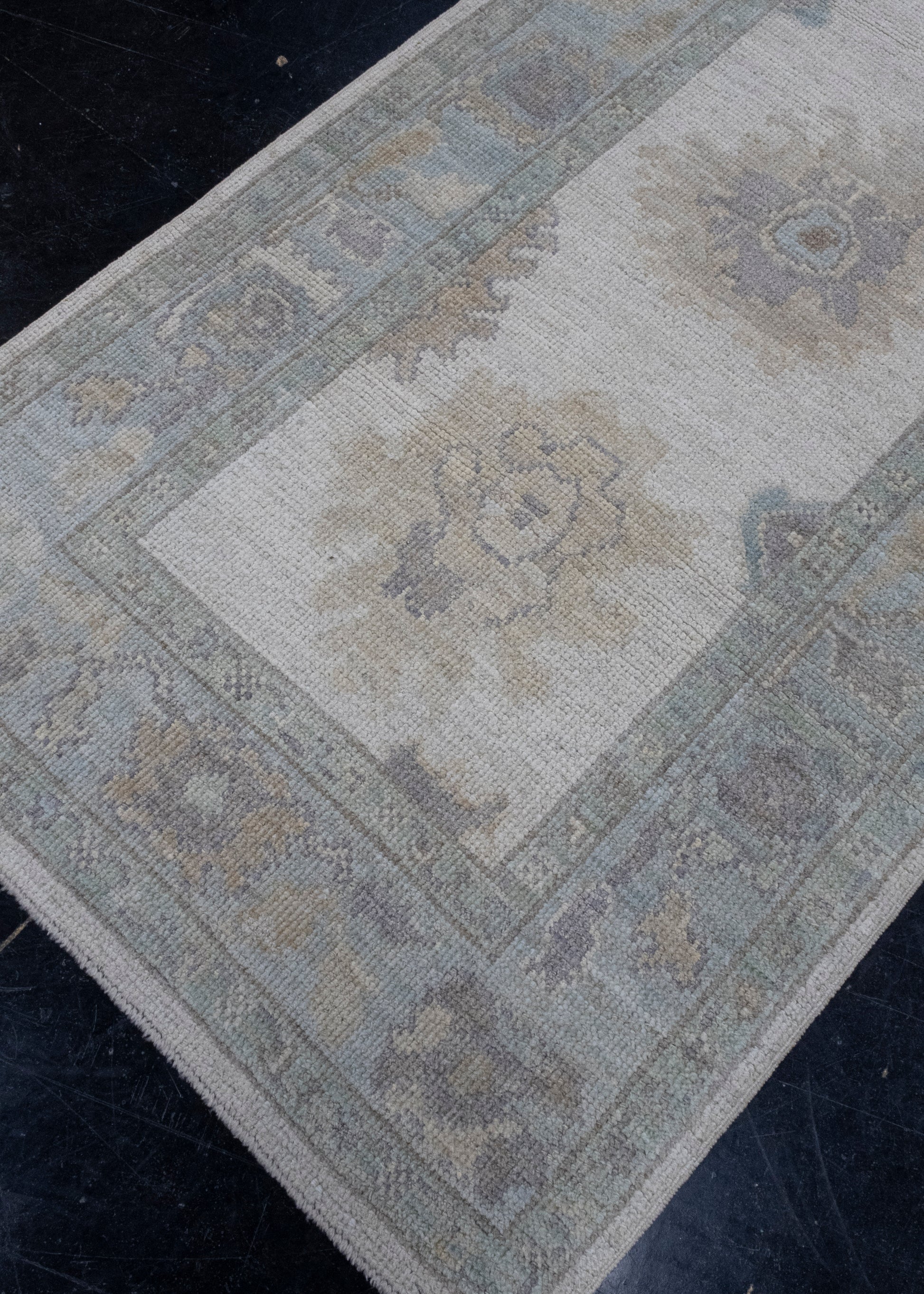 Turkish Oushak Runner Rug 3' x 10'1" #16279