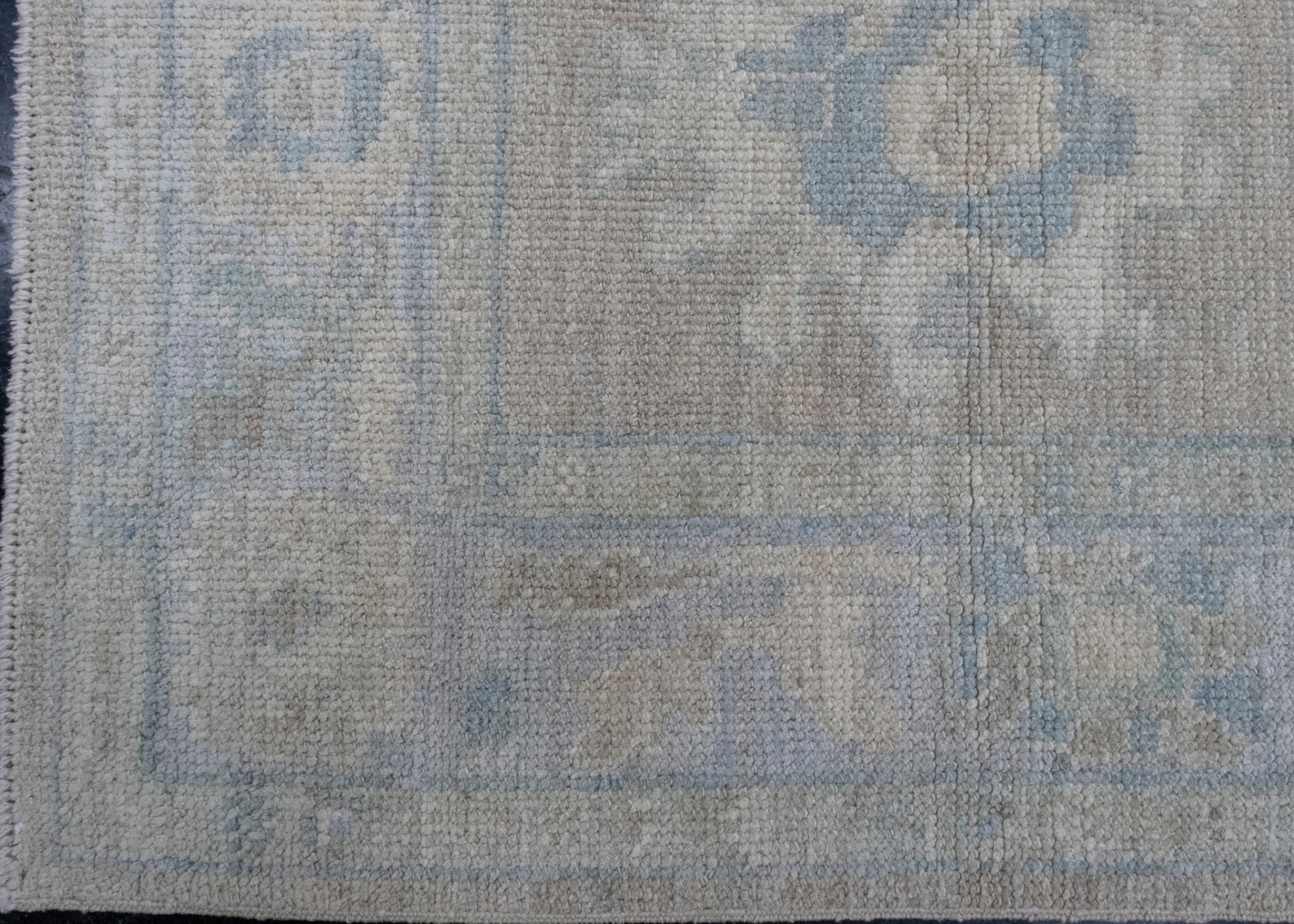 Turkish Oushak Runner Rug 2'10" x 10'1" #16207